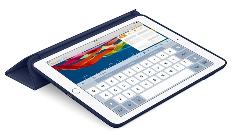 Горячая из искусственной кожи официальный 1:1 чехол для Apple Ipad mini 1 2 3 PC задняя крышка светильник Смарт Обложка для IPad mini 123 7,9 дюймов+ пленка+ стилус