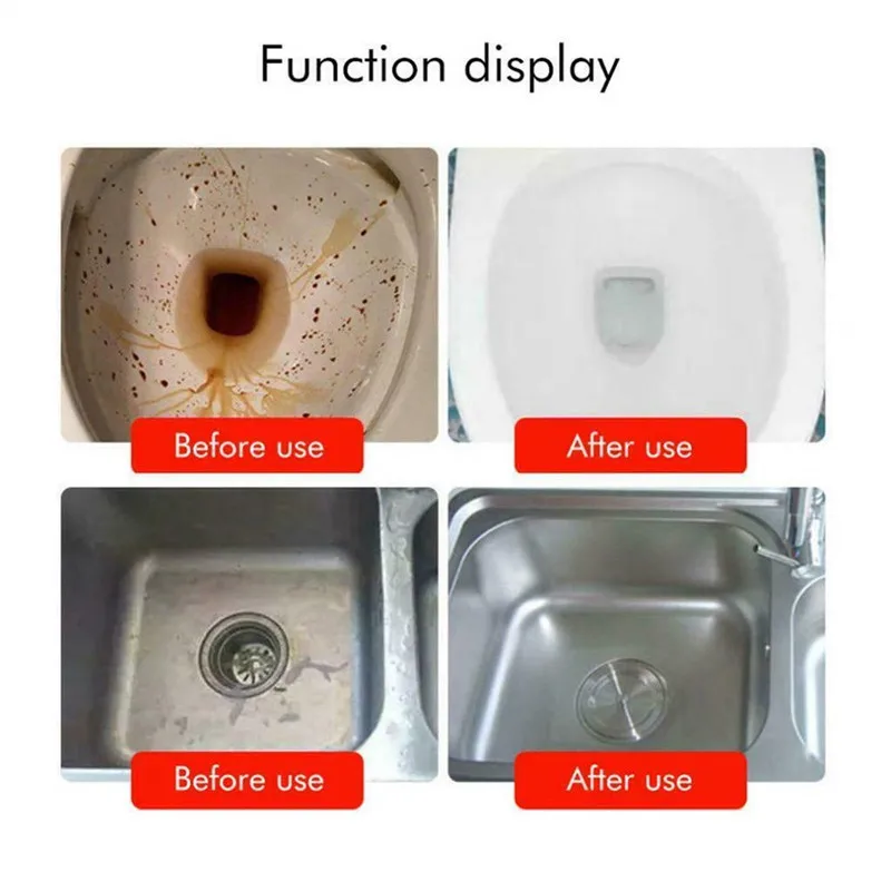 Оригинальный Универсальный Очиститель для унитаза быстровспенивающий