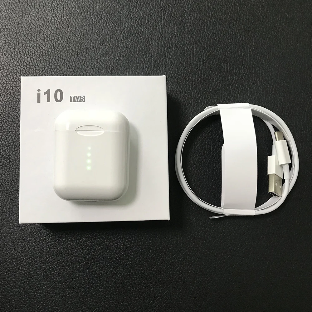 Новинка 2019 беспроводная bluetooth гарнитура i10 tws наушники i10s с сенсорным управлением