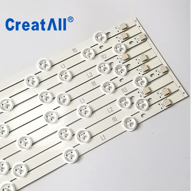 10 шт. 42 дюйма L1/R1/L2/R2 Сменные полоски со светодиодной подсветкой для LG &quotряд 2 1