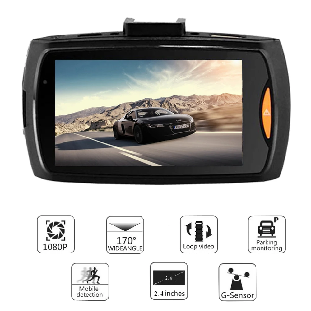 Cncool G30 Автомобильная камера с двойным DVR видео Регистраторы Full HD 1080 P Dash Cam