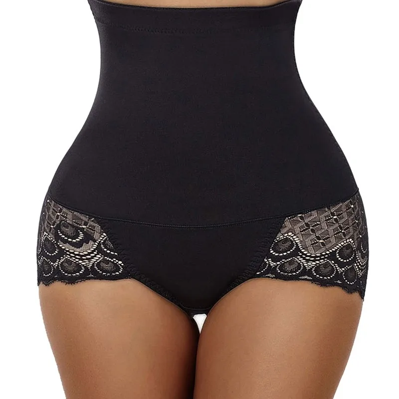 High Waist Slimming Waist Tummy Body Shaper Women Postpartum Recovery Shapewear Briefs Plus Size Waist Trainer Butt Lift Panties