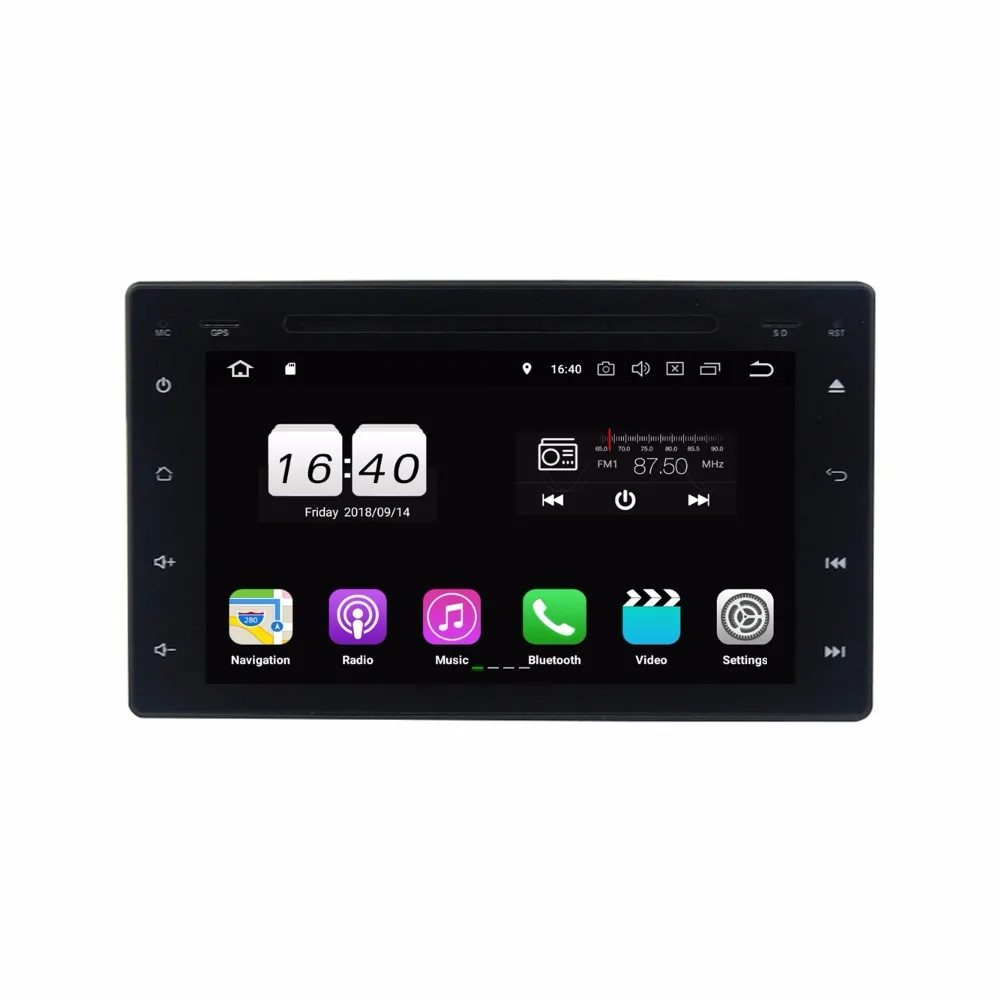 TDA7851 Android 8 1 для Toyota HILUX 2016 2017 2 Гб ОЗУ 16 4 ядра автомобильный DVD плеер Wifi 4G RDS радио