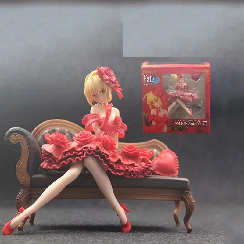 

Аниме Аквамарин Fate/Экстра идол Кинг Нерон Клавдий Цезарь аугус германикс ПВХ экшн-фигурка Коллекционная модель игрушка