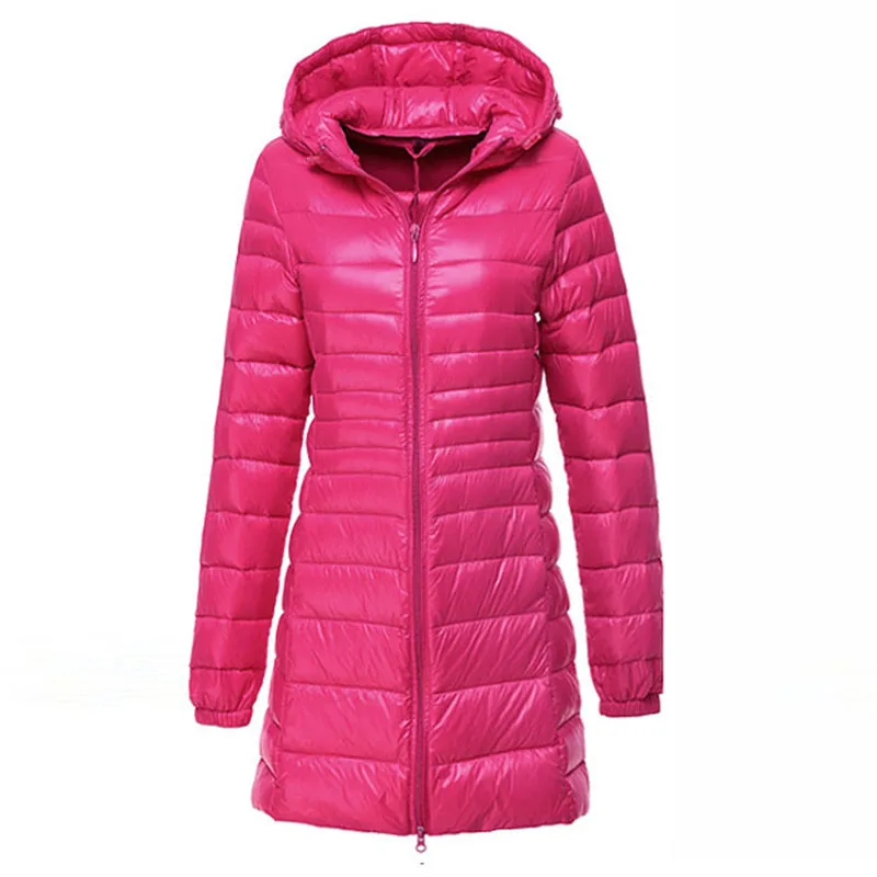 

Women Winter Jackets 2017 Casaco Inverno Duck Down Ultra Light Thin Slim Women Winter Jackets And Coats Hood Plus Size 6XLQH0891