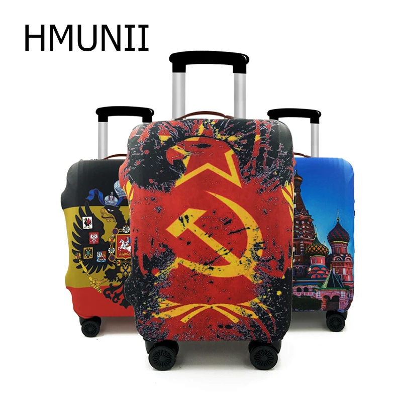 Защитный чехол для чемодана HMUNII Модный Цветной чемоданов от 18 до 30 дюймов
