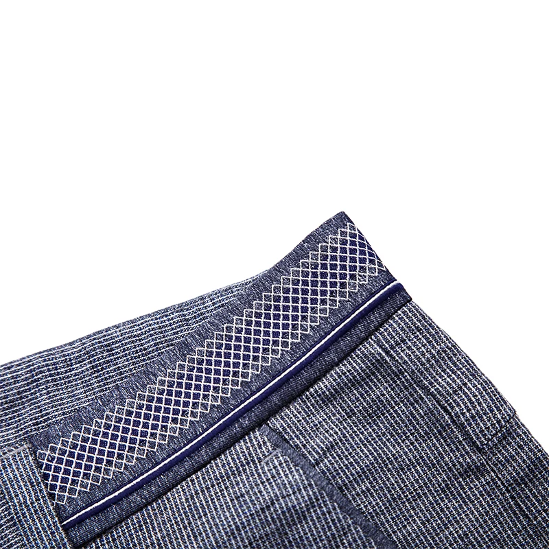 MuLS Brand Fashion Men Suit Pants Business Straight Spring Autumn Winter Classic Elastic Waist Formal Male Trousers |