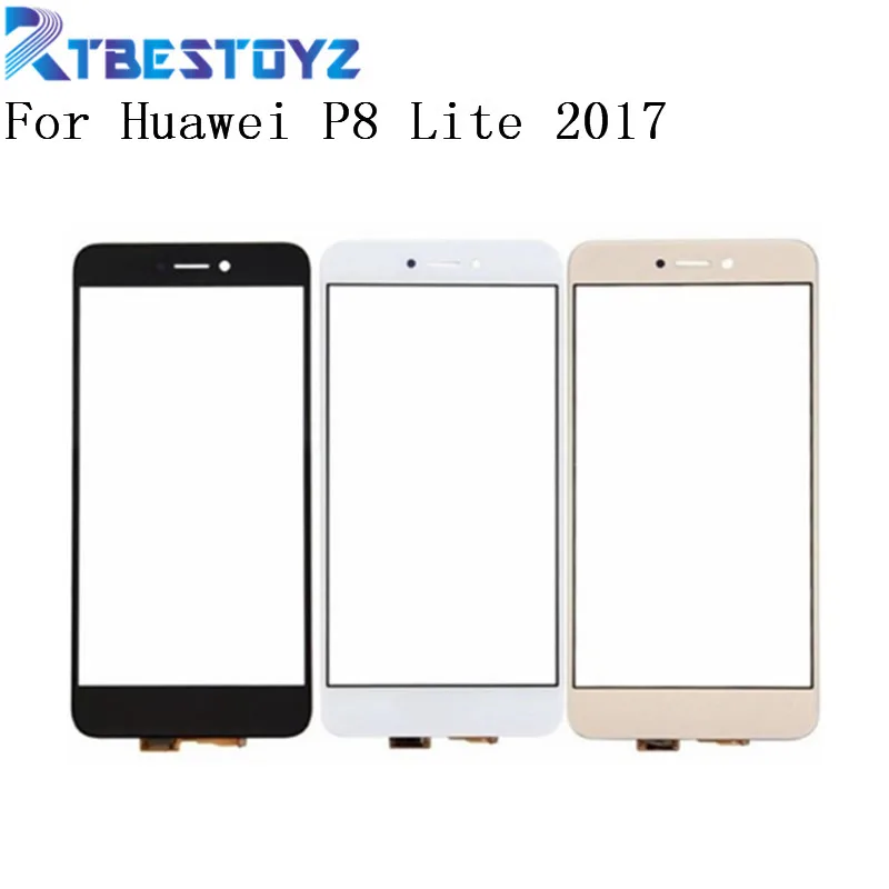 Сенсорное стекло RTBESTOYZ 5 2 ''для Huawei P8 Lite 2017 сенсорный экран дигитайзер панель