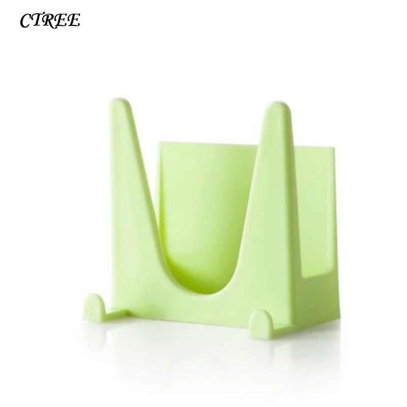 

CTREE 2Pcs Multi-Purpose Water Tray Then Trough Pot Rack Kitchen Supplies Plastic Chopping Board Knife Chopping Board Rack C231