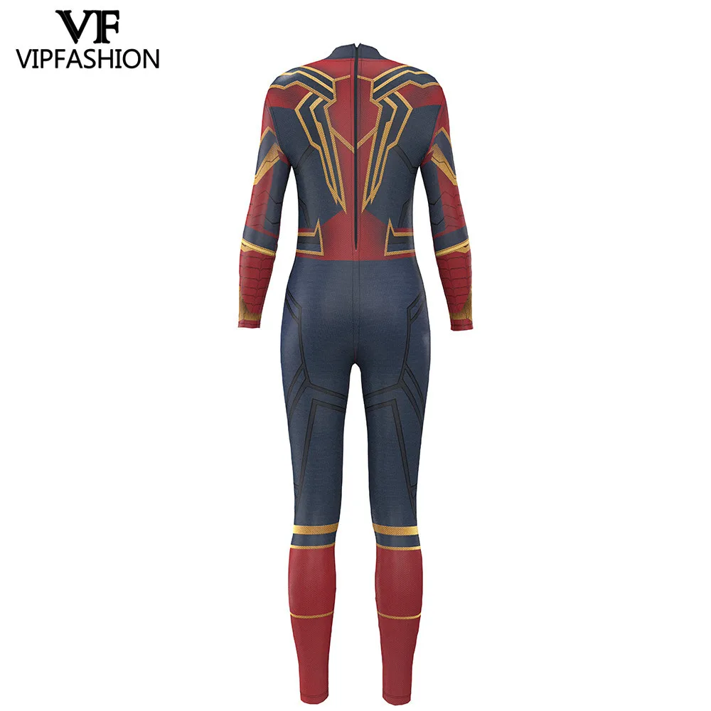 Женский костюм супергероя паука с принтом для вечеринки косплея новинка
