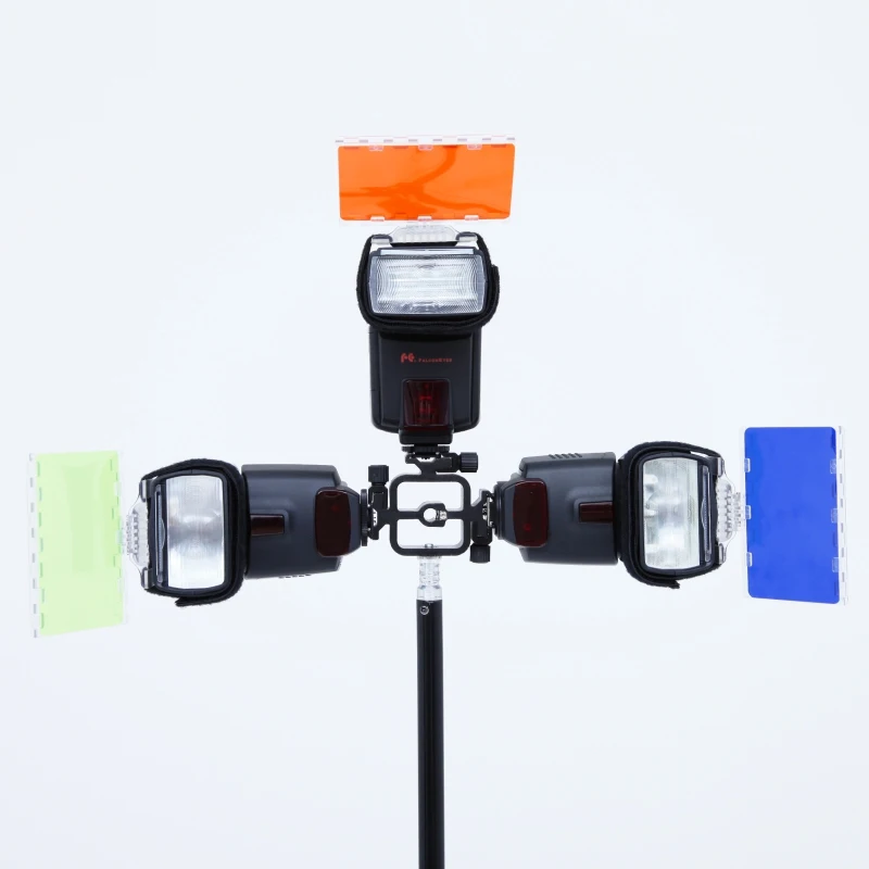IPhoto CFA-30K Вспышка Speedlite 30 Цвета Цвет гель комплект с шторки Отражатели сумка для Canon