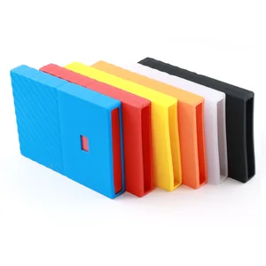 Силиконовый чехол для жесткого диска 2,5 дюйма, защитный чехол для жесткого диска, ультрамягкий чехол для жесткого диска 2,5 дюйма для WD My Passport 1 ТБ, 2 ТБ, 3 ТБ, 4 ТБ