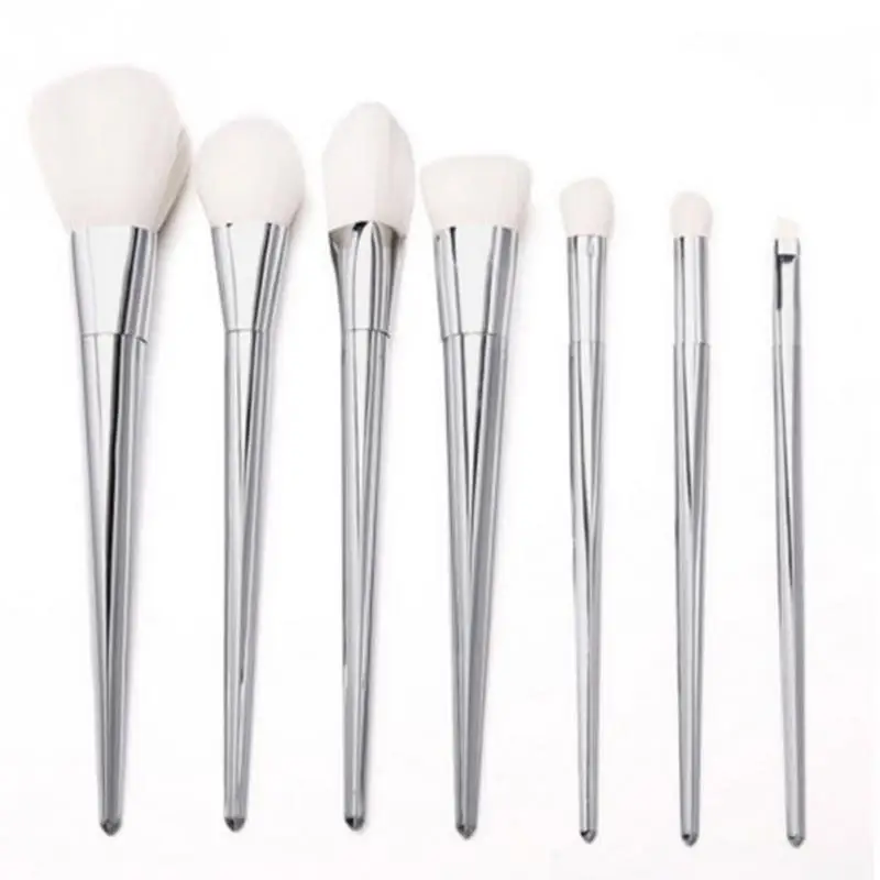 2018 Новый 7 шт. Косметическая Кисти Набор Пудра Тени для век кисть губ инструмент