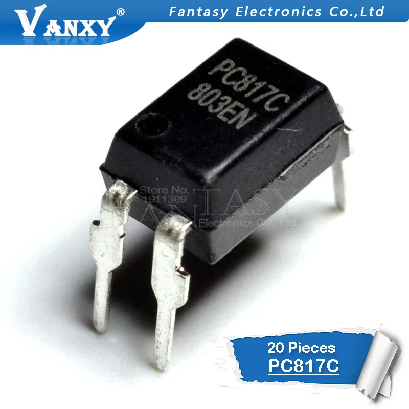 20 шт. PC817C DIP4 PC817-C DIP PC817 C новое и оригинальное IC