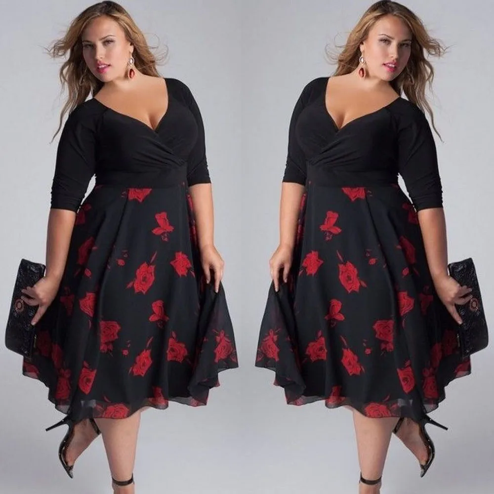 Женское богемное платье макси CHAMSGEND Вечерние Платья с цветочным принтом прямые