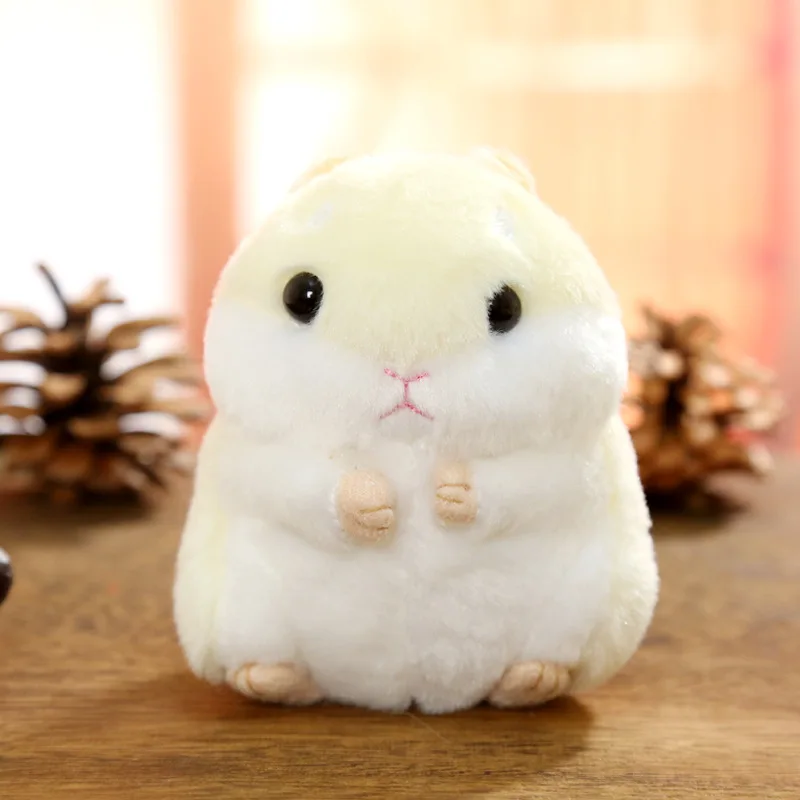 10 см милые плюшевые игрушки Kawaii сумка Подвеска на рюкзак брелок мягкие животные детские игрушки для девочек подарок на день рождения кукла-Хомяк - Цвет: 5