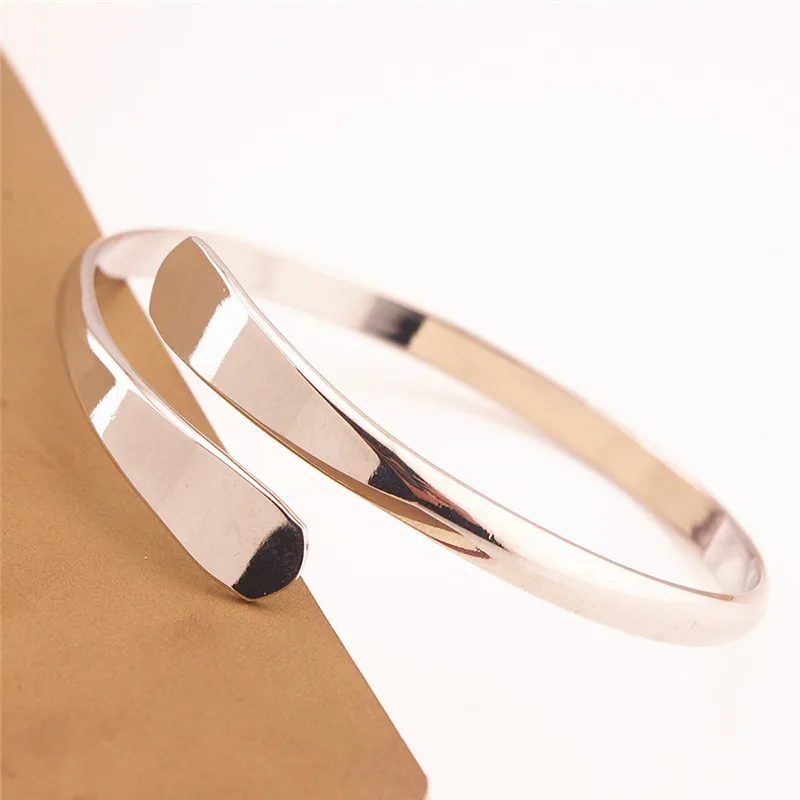 Модный простой чистой меди изделия Браслеты &amp Браслеты-кольца с панк золото