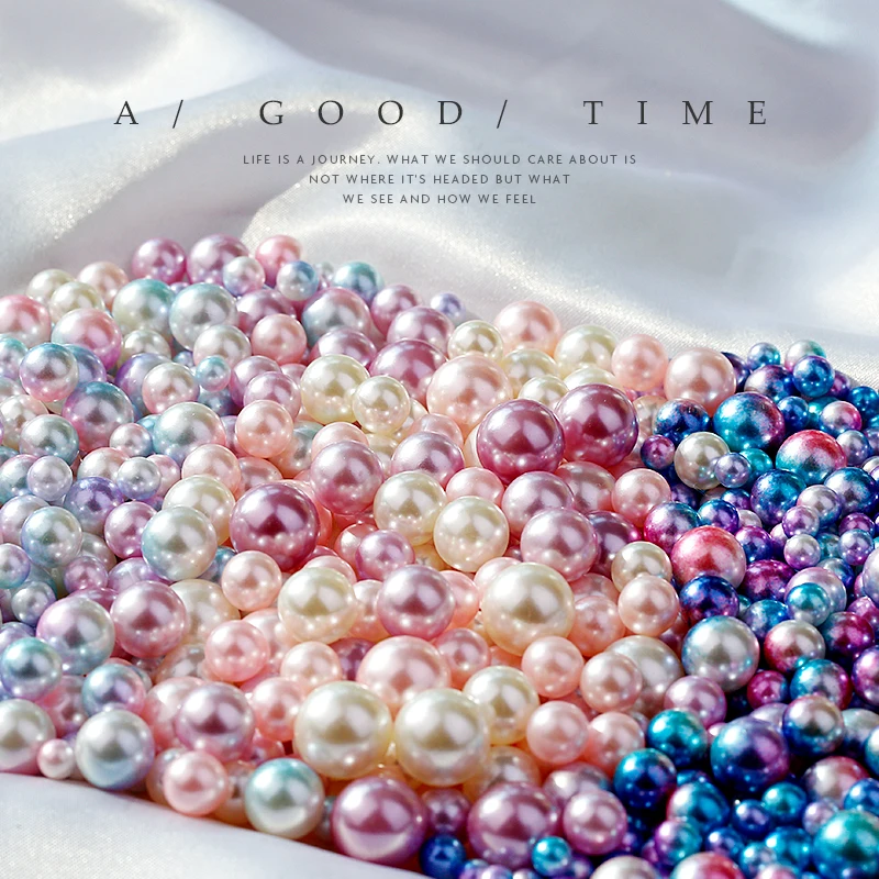 

Ostrich Feather & Simulated Pearl Mermaid's Eyes Multiple Mixed Ornament DIY Decoration for Items Photography Accessories Props