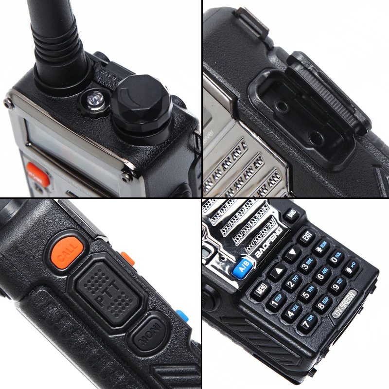 Мощная рация BaoFeng UV-5RE 8 Вт 10 км Двухдиапазонная UV5RE двухсторонняя VOX фонарик