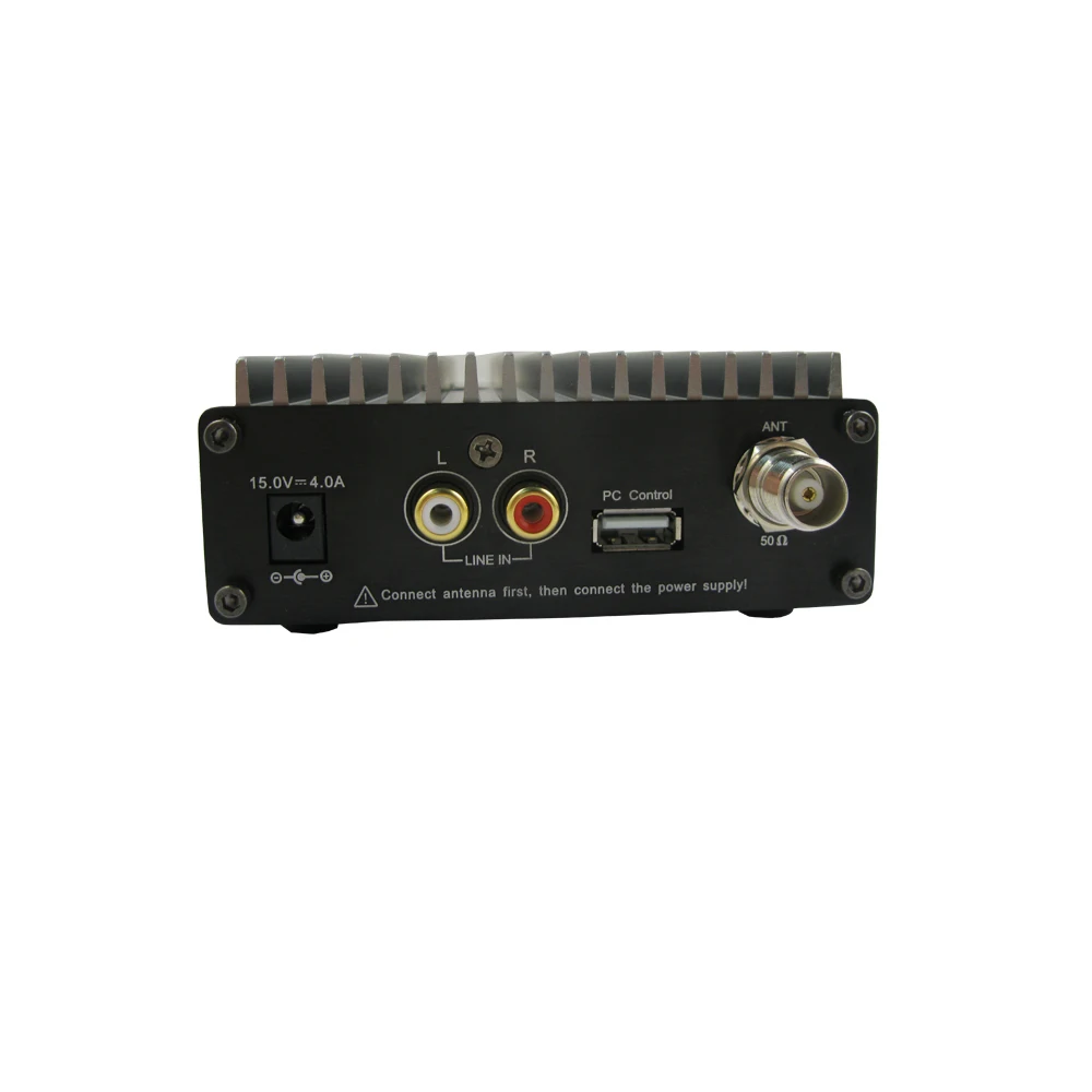 FM-радиопередатчик Fmuser FU-15B 15 Вт + адаптер питания для церкви автомобиля дома