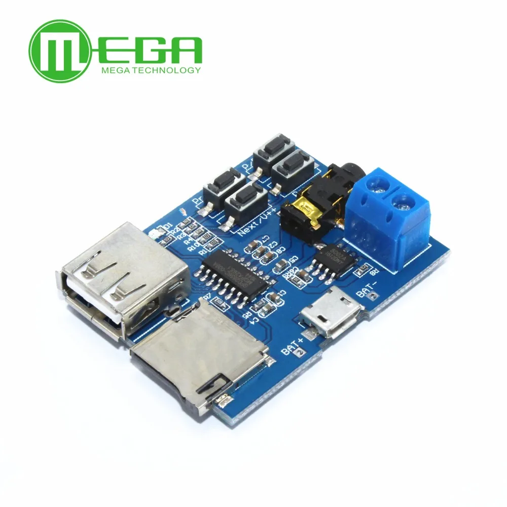

B401 10 шт./лот TF карта U диск MP3 формат декодер плата модуль усилитель декодирование аудио плеер автоматические наборы