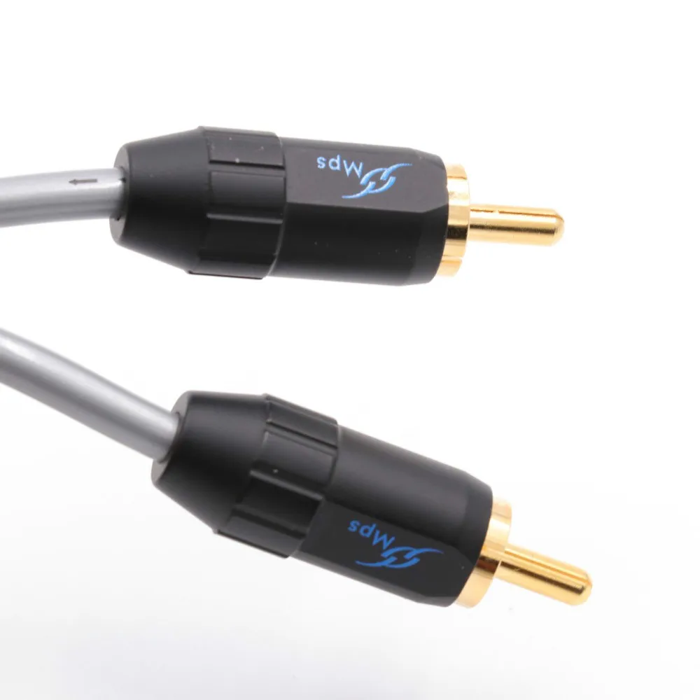 MPS X 7 5N 99.9997% OCC RCA кабель папа коаксиальный провод линия для Hifi аудио видео