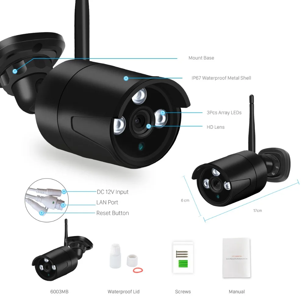BESDER Yoosee IP камера WiFi Full HD 1080P Беспроводная sd карта слот для камеры безопасности