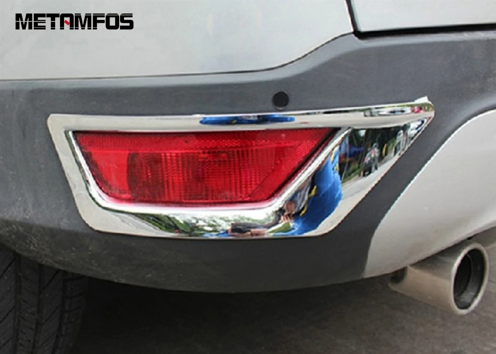 Для Ford Kuga Escape 2013 2014 2015 ABS хромированные задние противотуманные фары планки лампа