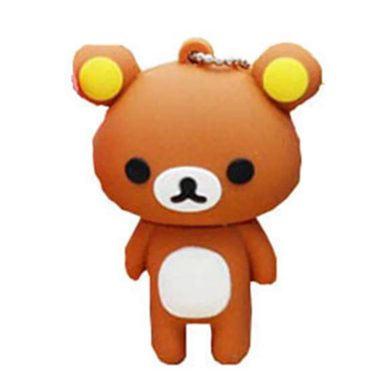 Jaster lovely флеш-накопитель Rilakkuma Медведь стиль USB флеш-накопитель ручка карта памяти U диск Флешка 4 ГБ 8 ГБ 16 ГБ 32 ГБ 64 ГБ - Цвет: B