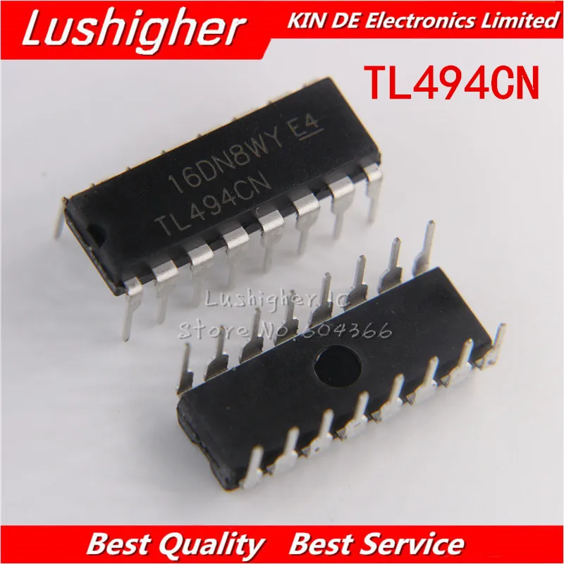 10 шт. TL494CN DIP16 TL494C DIP TL494 новый оригинальный IC | Электронные компоненты и