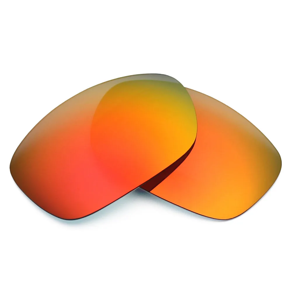 

2 пары поляризованных сменных линз SNARK для солнцезащитных очков Oakley Ten Stealth черный и огненно-красный