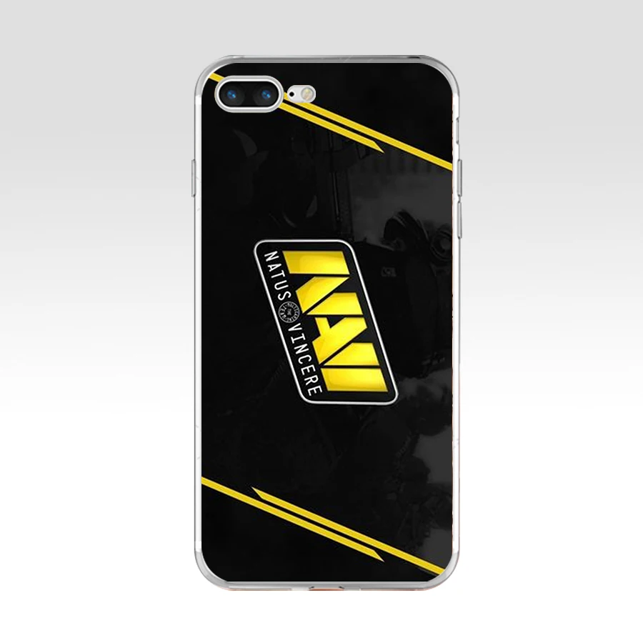 Гибкий тонкий мягкий силиконовый чехол 234FG natus vincere navi из ТПУ для Apple iPhone5 5s se 6 6s 7 8