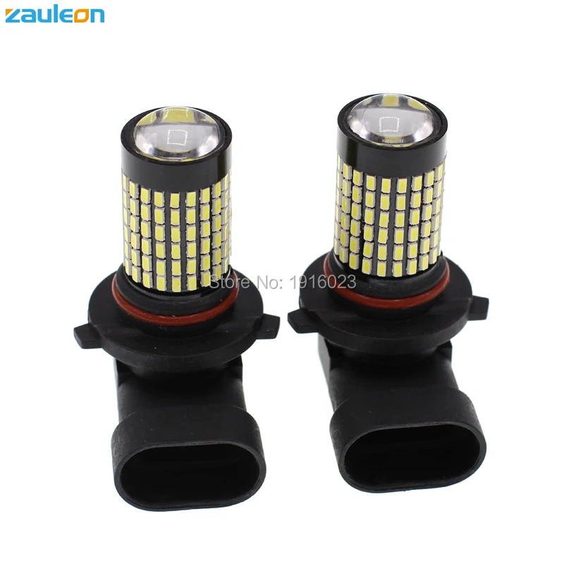 Zauleon 2 шт. 9006 HB4 светодиодная противотуманная фара 132SMD 3014 837 люменов белый 6000K