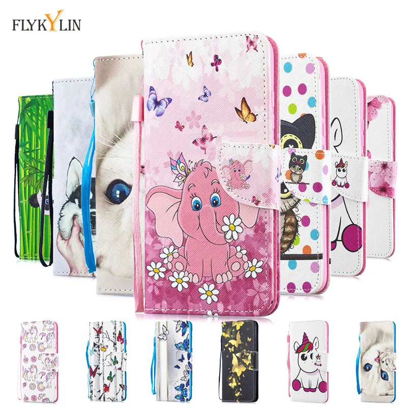 Кожаный чехол Note 7 Pro для Xiaomi Redmi с откидной крышкой-бумажником redmi Note7 чехлы