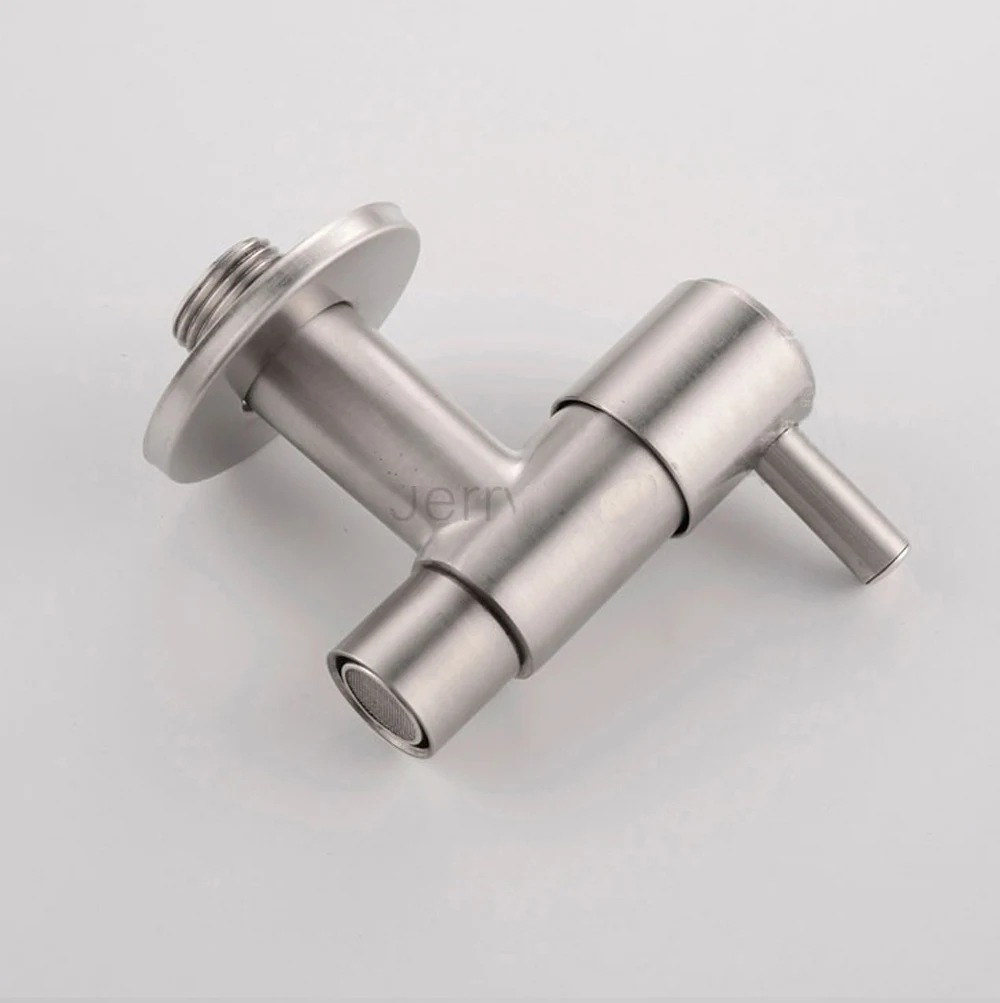 304 нержавеющая сталь настенный Биб кран Швабра краны для бассейна Смесители