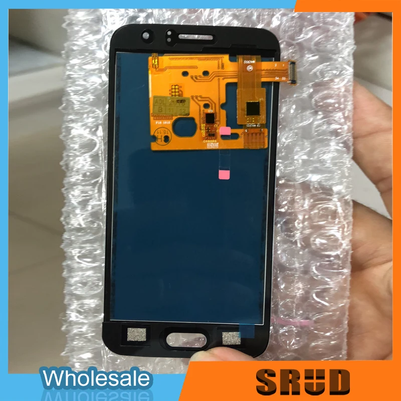 

Black/Gold TFT Material LCD Display With Toch Glass Panel For Samsung Galaxy J120 (No Frame)