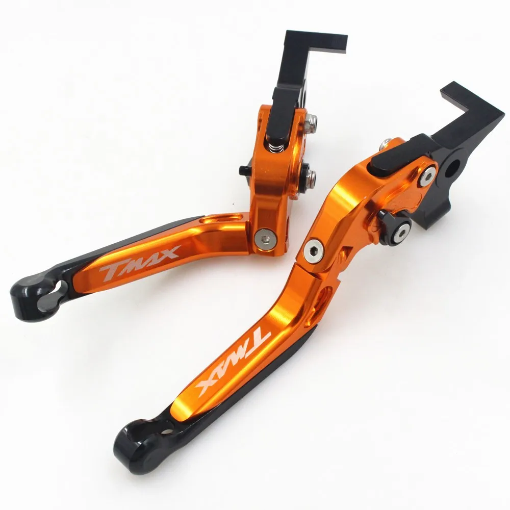 Складные выдвижной рычаг сцепления и ручки на руль для YAMAHA TMAX 500 2008 2018 TMAX530 XP530 XP500