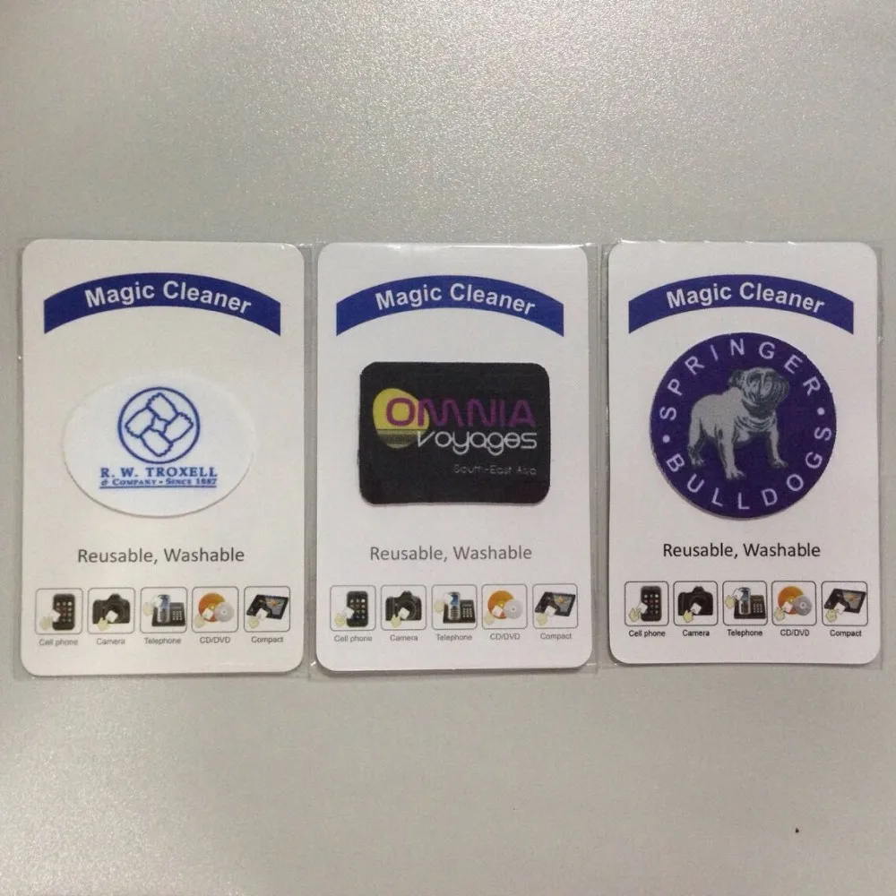 Индивидуальный стикер из микрофибры для мобильных телефонов очиститель дисплея