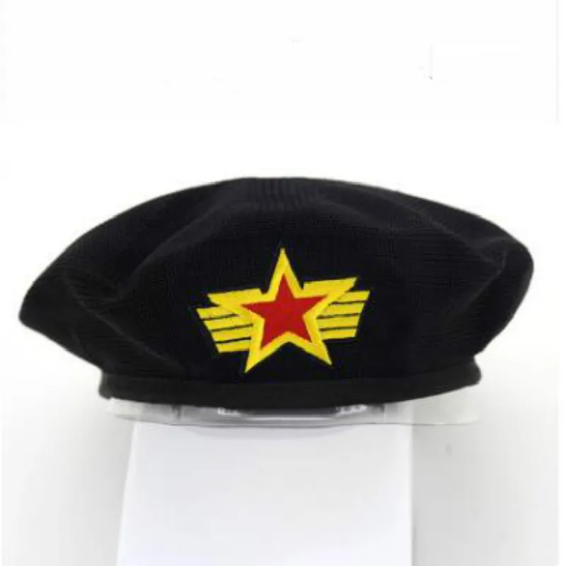 Вязаная военная шапка значок Матросская костюм для вечеринки сценический шапки