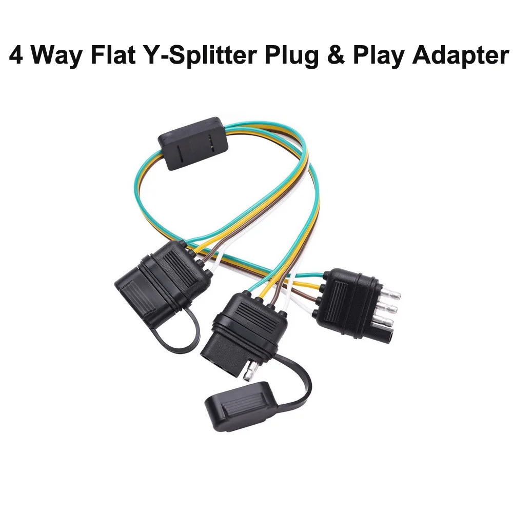 Homeyard Пикап 4 Способ Плоский y разветвитель Plug & игровой адаптер удлинитель для
