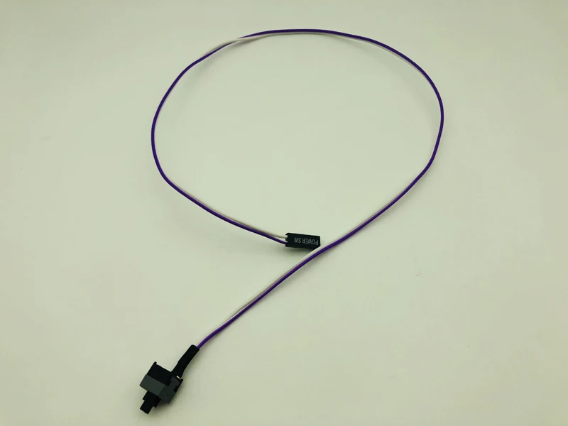 

1PCS 50cm Host Motherboard PC Power Button Power SW Switch On/OFF Cable Reset Adapter Cord For BTC EOS ETH Miner Machine Mining