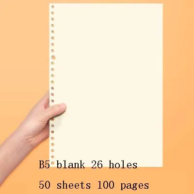 B5 blank A5 B5 книга со спиралью катушки Тетрадь To-Do с подкладкой в горошек свободная миллиметровая бумага Журнал Дневник для школьных принадлежностей для самостоятельной сборки - Цвет: B5 blank