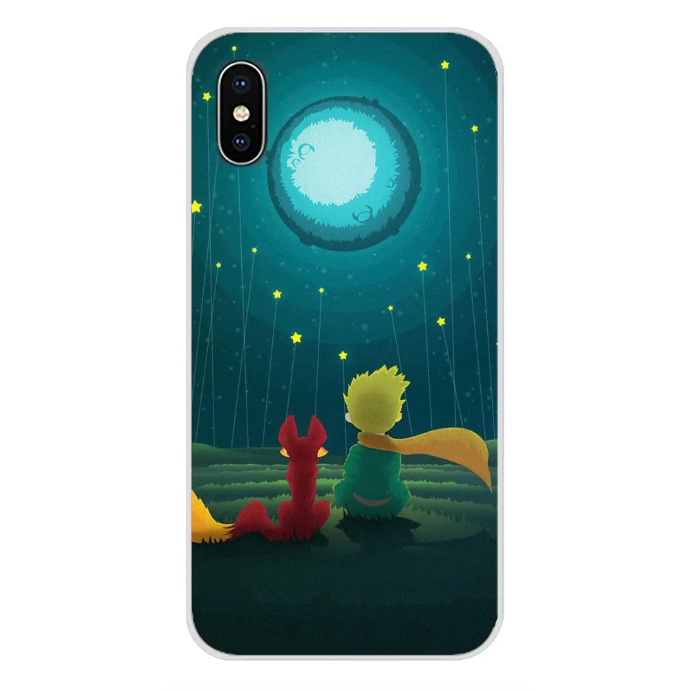 Прозрачный чехол из ТПУ для Samsung A10 A30 A40 A50 A60 A70 Galaxy S2 Note 2 3 Grand Core Prime rose the little prince с