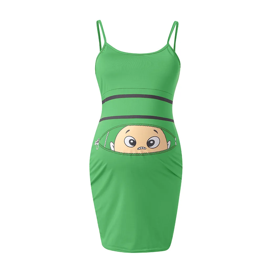Платья для беременных Robe Grossesse милое детское платье с принтом женское модное