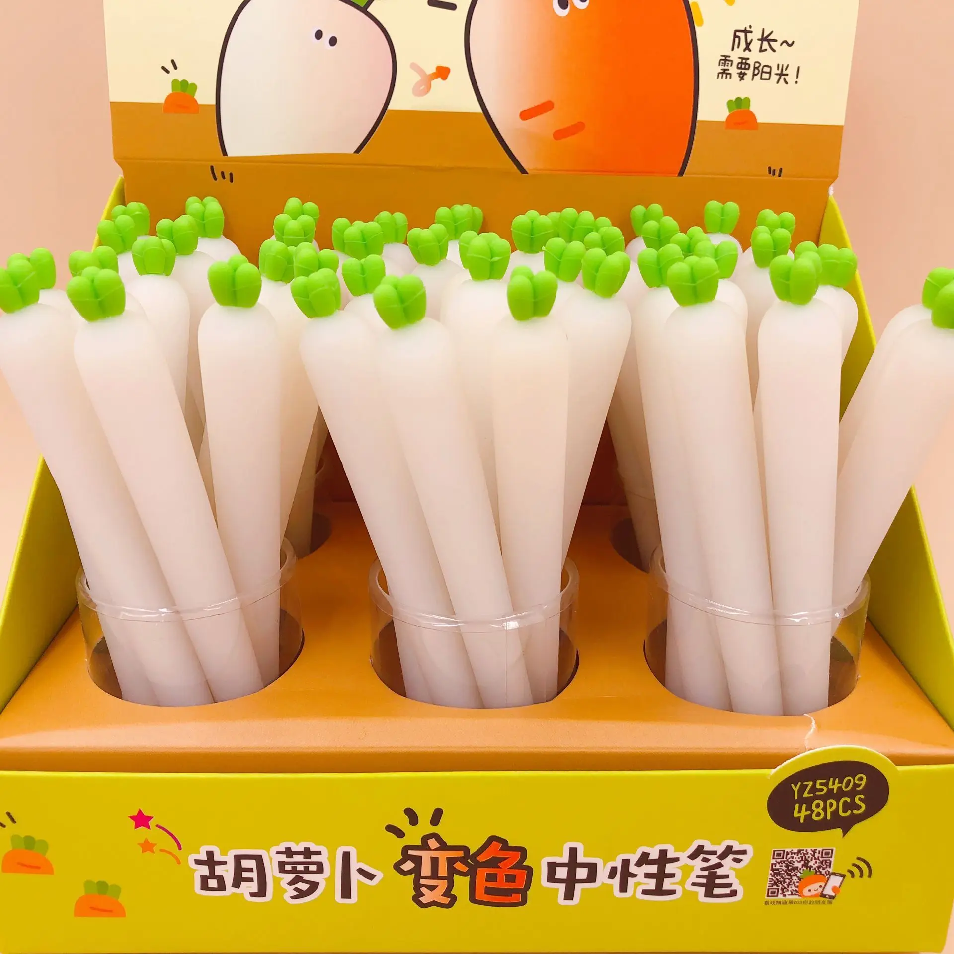 48 шт./упак. стильная футболка с изображением персонажей видеоигр Морковь