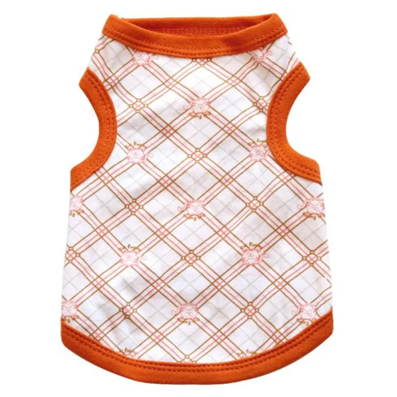 Популярная модная рубашка для щенка Летняя Одежда питомцев милый костюм кота