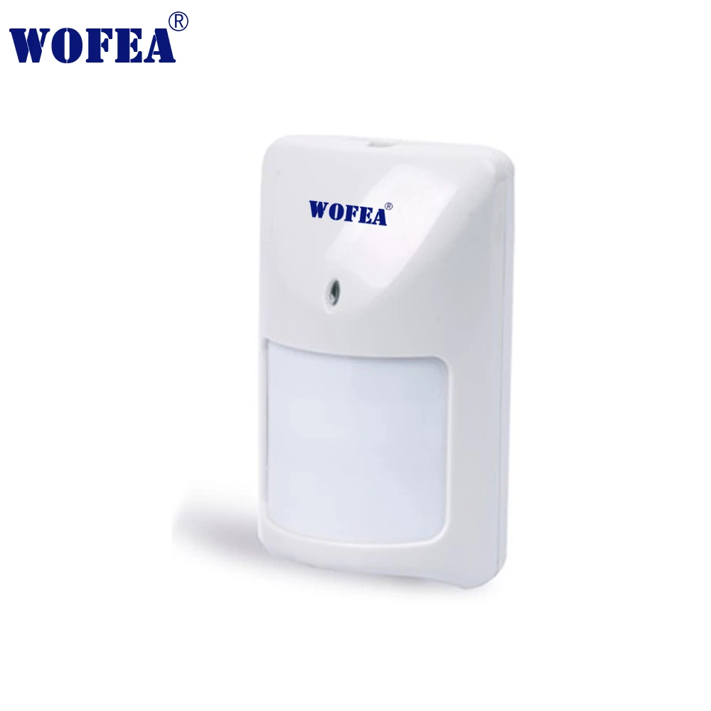 Wofea IOS и android приложение управление 7 беспроводной и 3 проводной зоны домашней безопасности gsm сигнализация w проводной датчик движения и дверной контакт