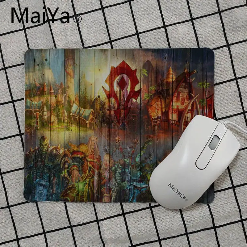 Maiya новые коврики для компьютерной игровой мыши с принтом Warcraft Гладкий коврик для письма настольные компьютеры коврик для игровой мыши