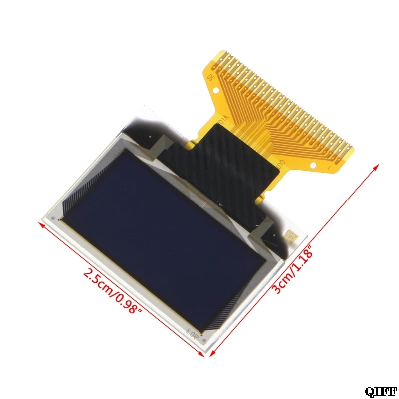 Прямая поставка и оптовая продажа 0 96 &quot30 Pin 128X64 OLED LCD белый дисплей модуль SPI серии