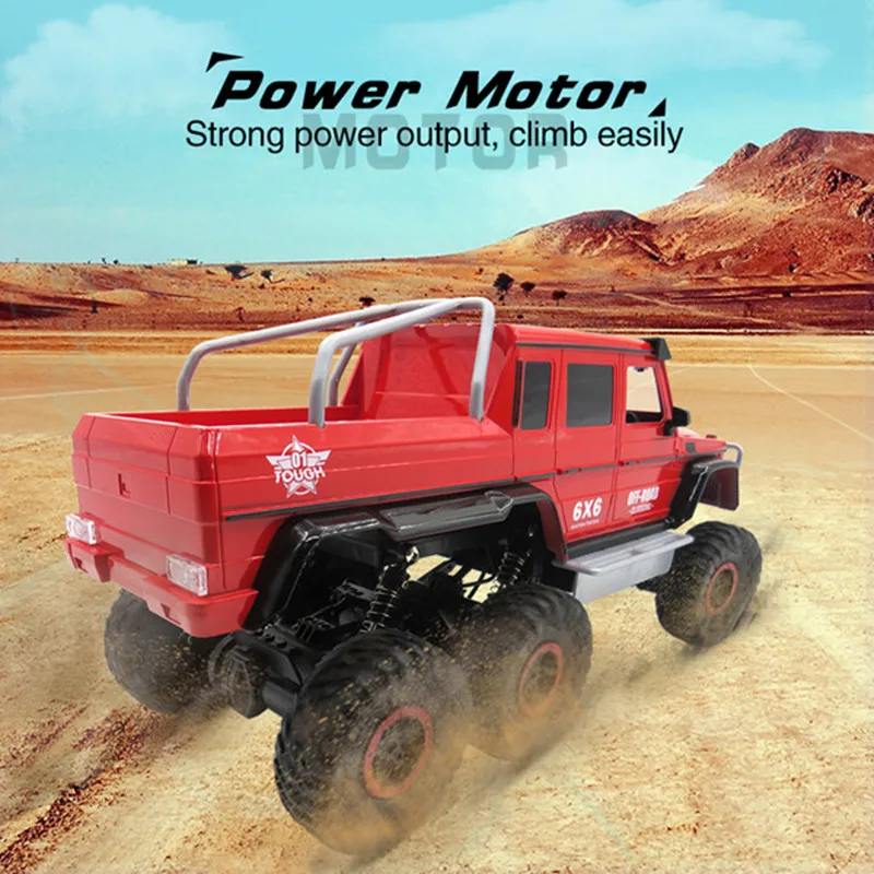 Flytec 699 1:12 2 4 г 6WD альпинист защитник RC автомобиля Wrangler Дизайн с светодиодный
